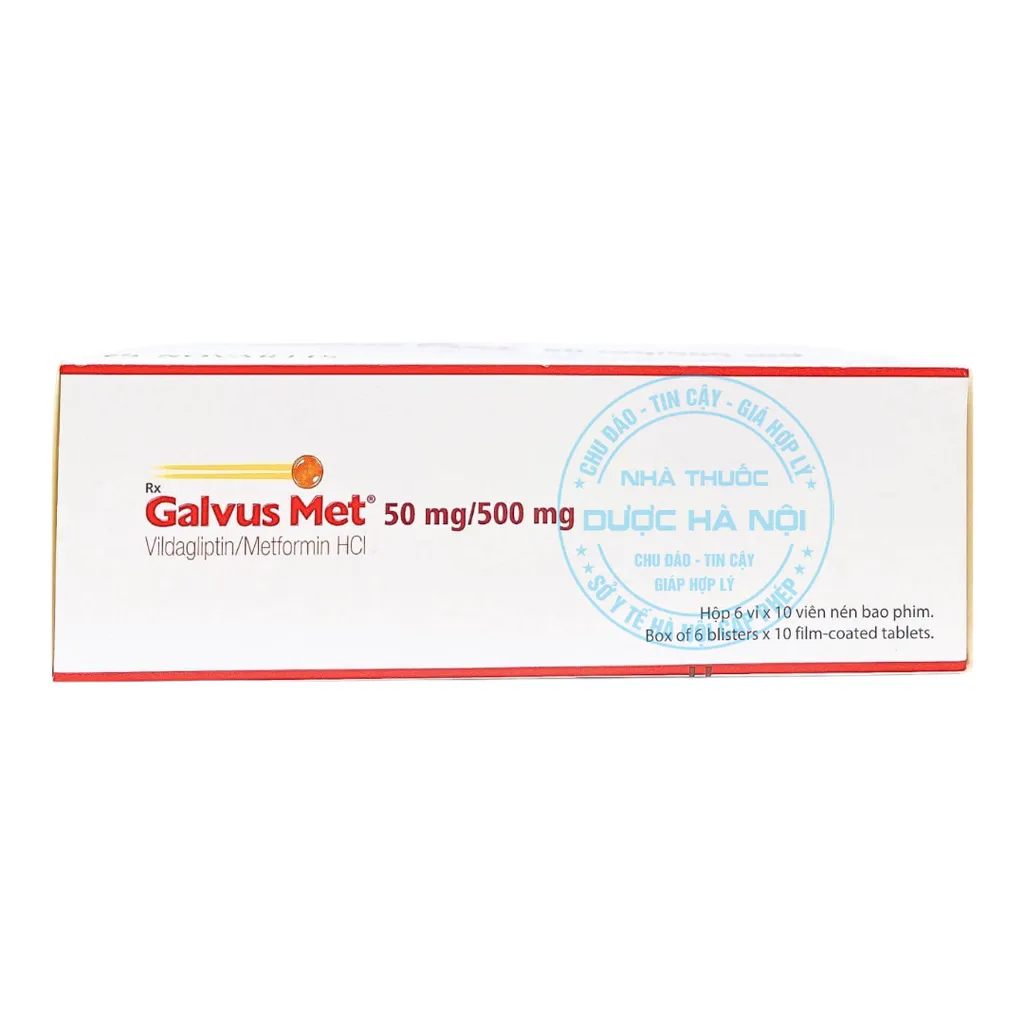 Thuốc Galvus Met 50mg/500mg