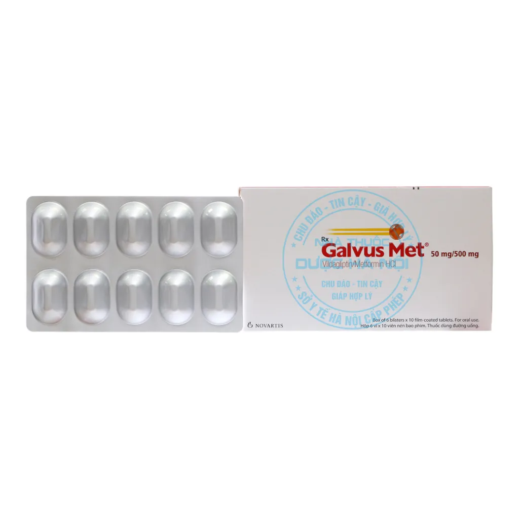 Thuốc Galvus Met 50mg/500mg