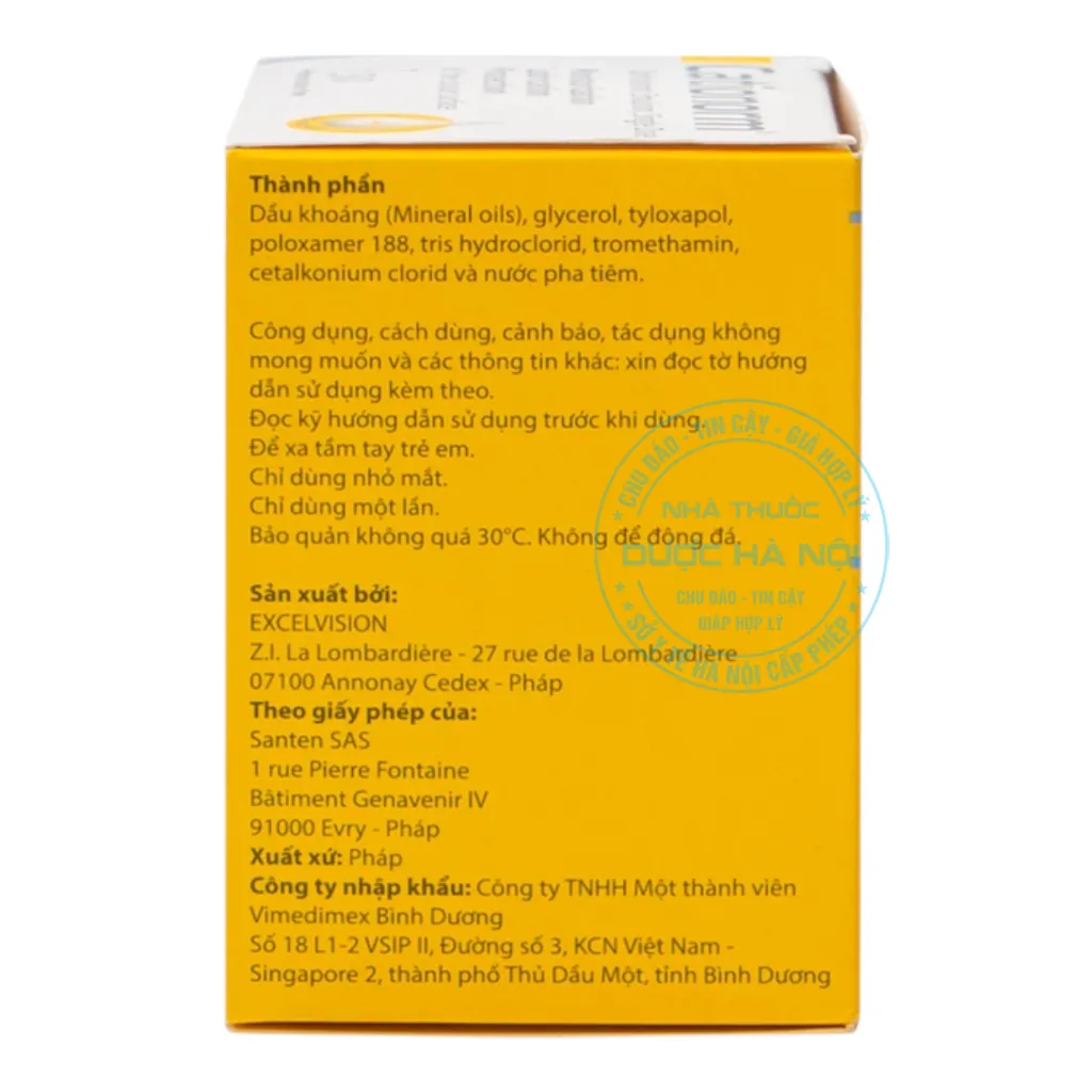 Nhỏ mắt Cationorm