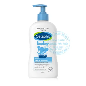 Sữa tắm gội Cetaphil Baby chăm sóc làn da nhạy cảm của trẻ nhỏ