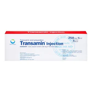 Thuốc tiêm Transamin Injection điều trị bệnh bạch huyết (Hộp 10 Ống)
