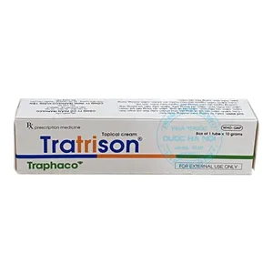 Thuốc bôi Tratrison 10g, dùng điều trị nhiễm trùng da