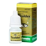Thuốc nhỏ mắt Ticoldex