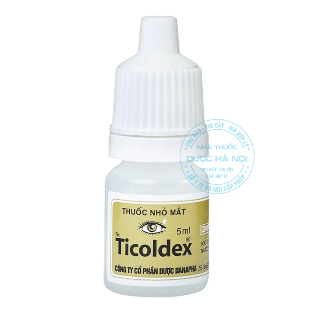 Thuốc nhỏ mắt Ticoldex
