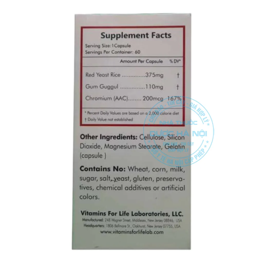 Viên uống Cholesterol Aid