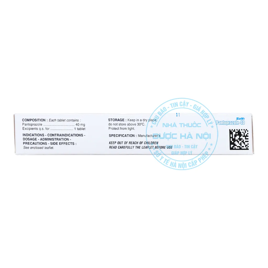 Thuốc Pantoprazole 40mg