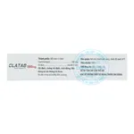 Thuốc Clatab 500mg