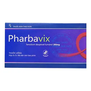 Thuốc Pharbavix 300 điều trị nhiễm virus HIV loại 1 (HIV-1) và viêm gan B
