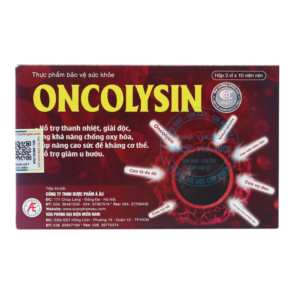 Viên uống Oncolysin