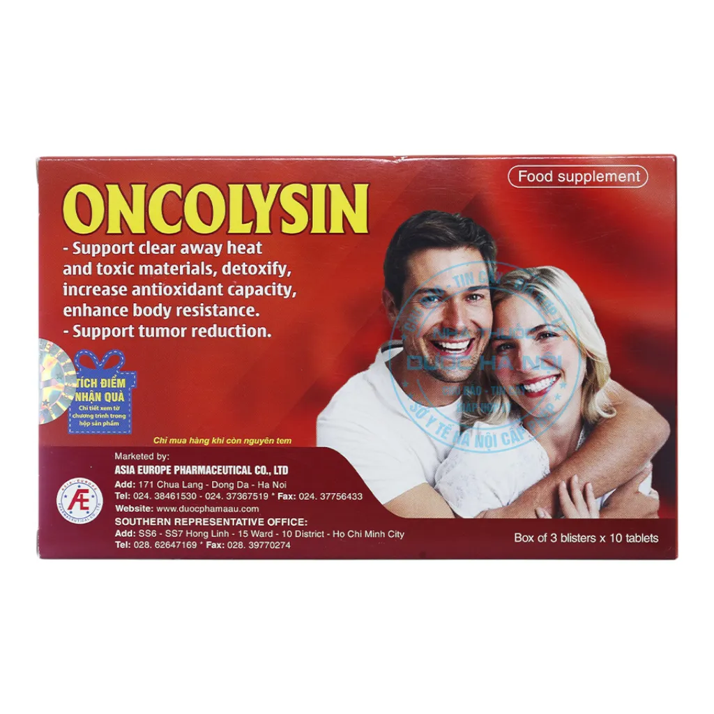 Viên uống Oncolysin