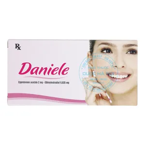 Thuốc Daniele điều trị mụn trứng cá và bệnh rậm lông cho phụ nữ nhạy cảm với androgen