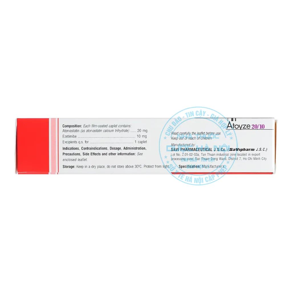 Thuốc Atovze 20/10