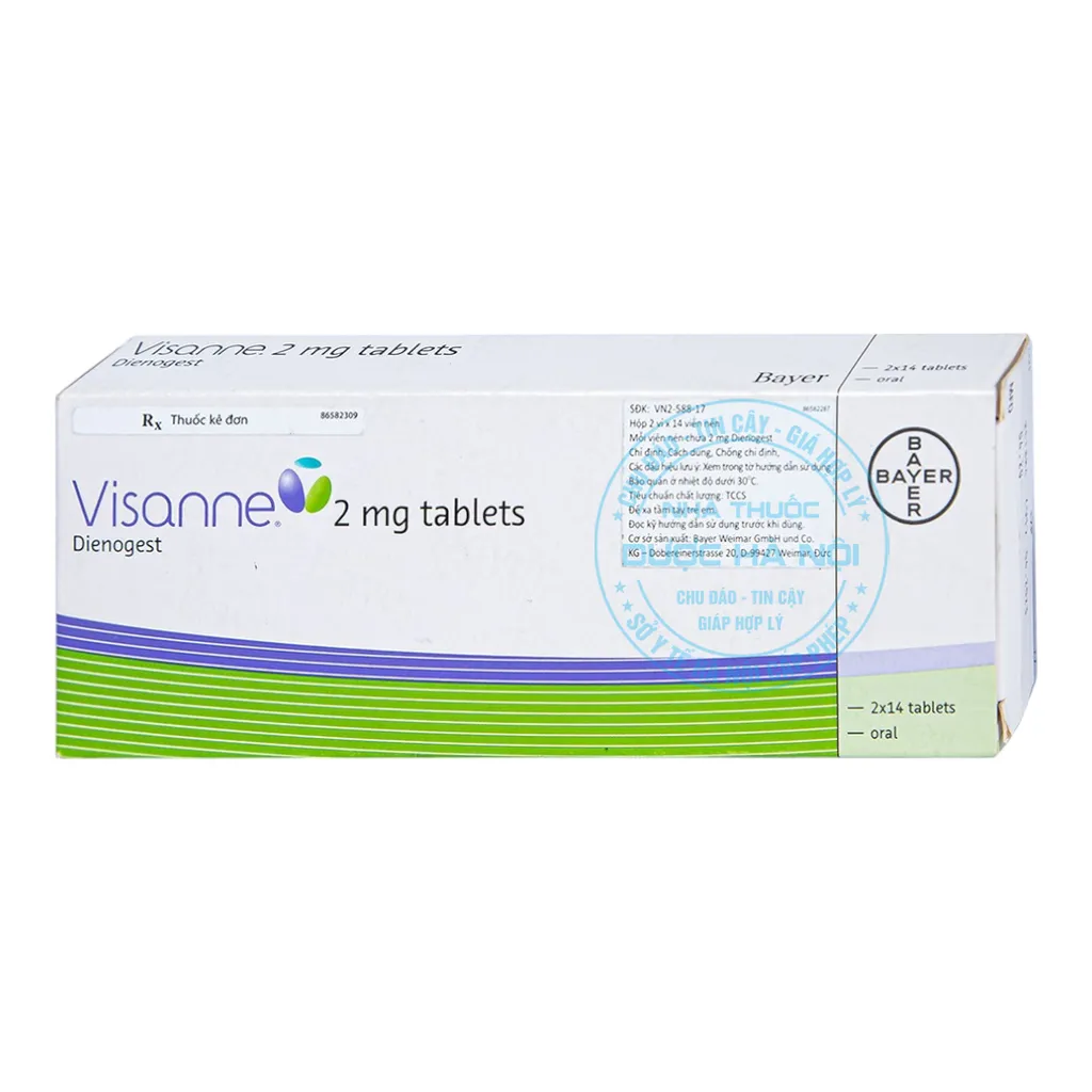 Thuốc Visanne 2mg
