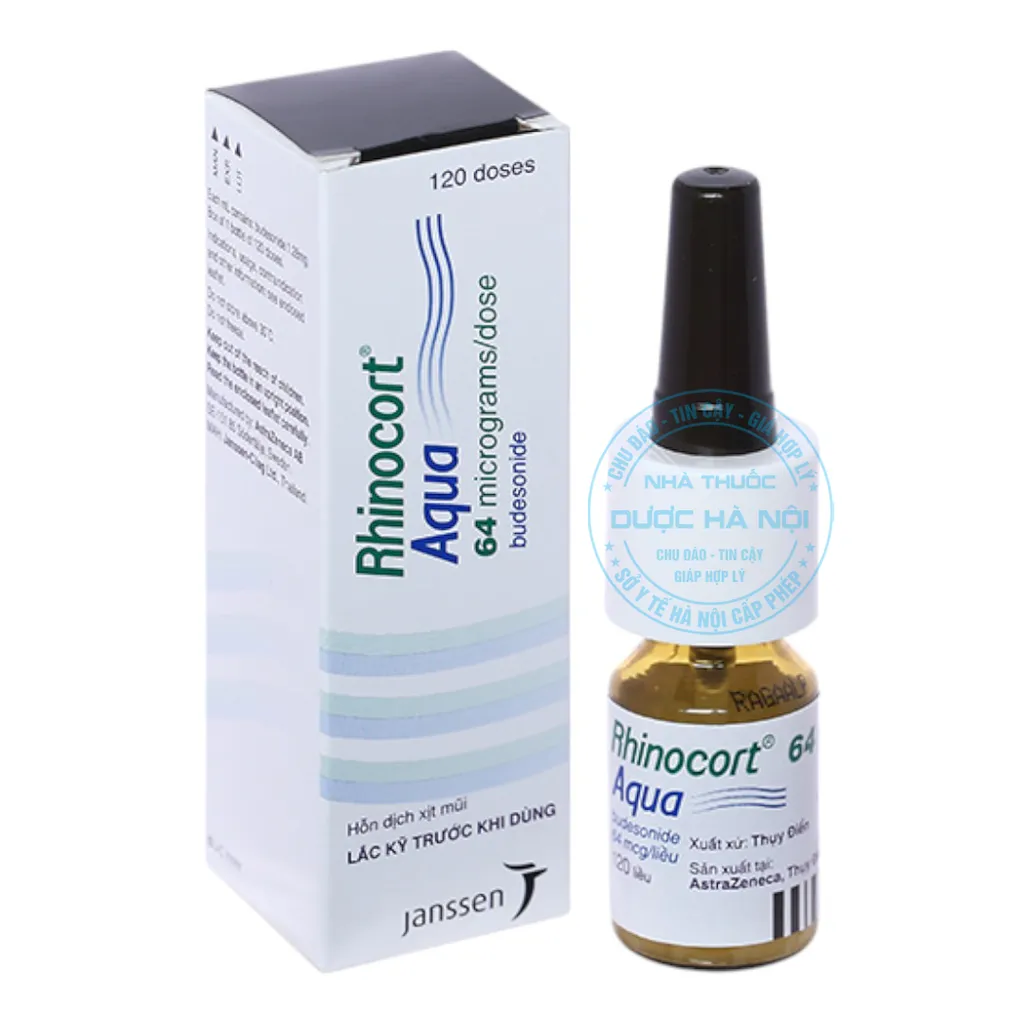Hỗn dịch xịt mũi Rhinocort Aqua