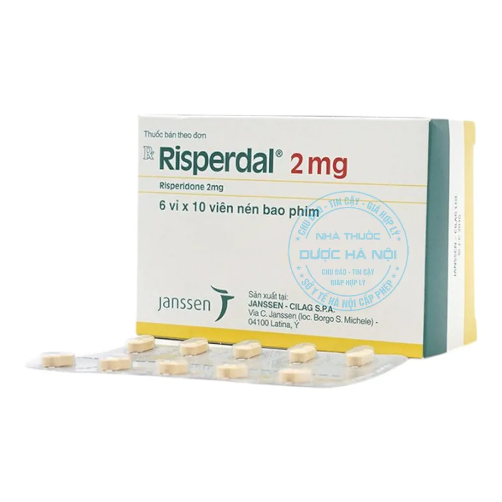 Thuốc Risperidon 2mg