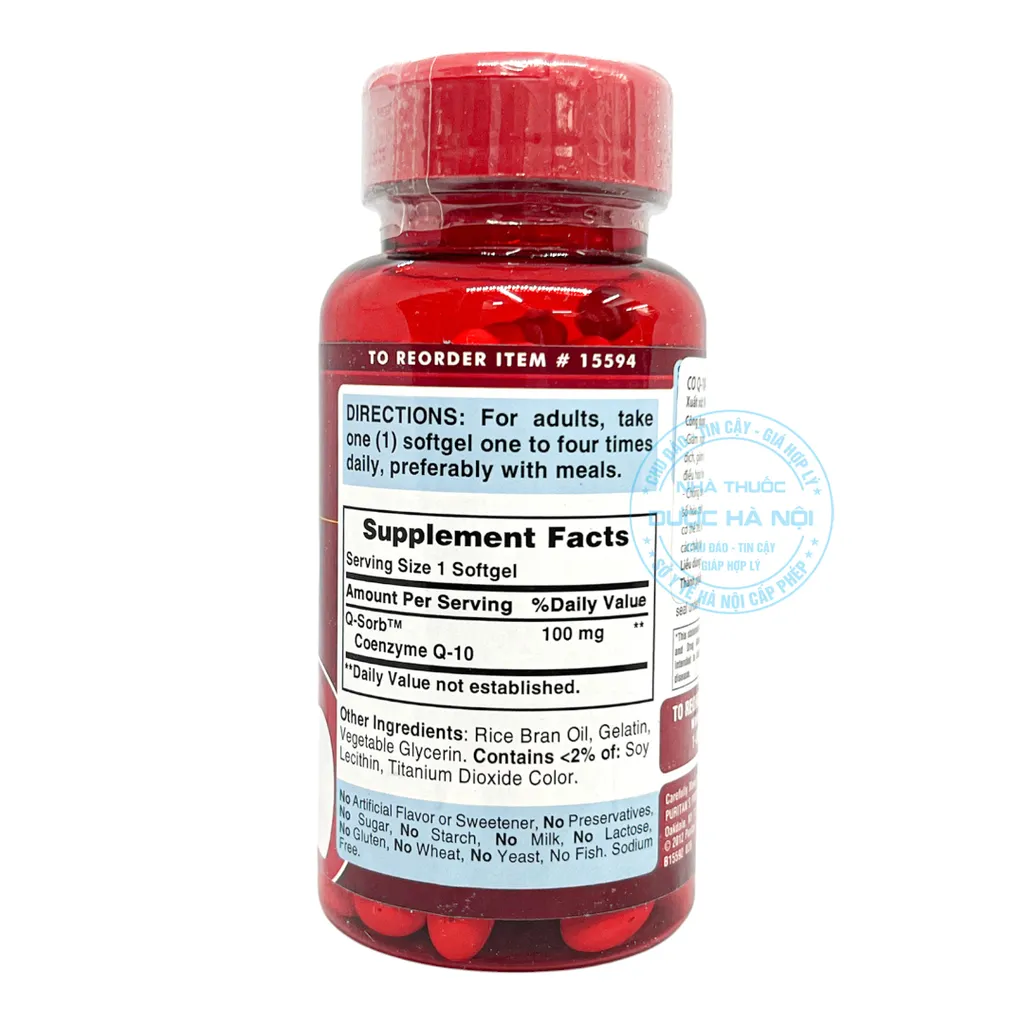 Viên uống Q-SORB CO-Q10 100mg