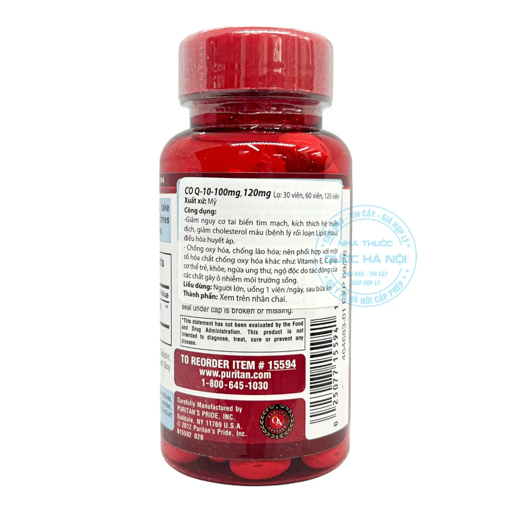 Viên uống Q-SORB CO-Q10 100mg