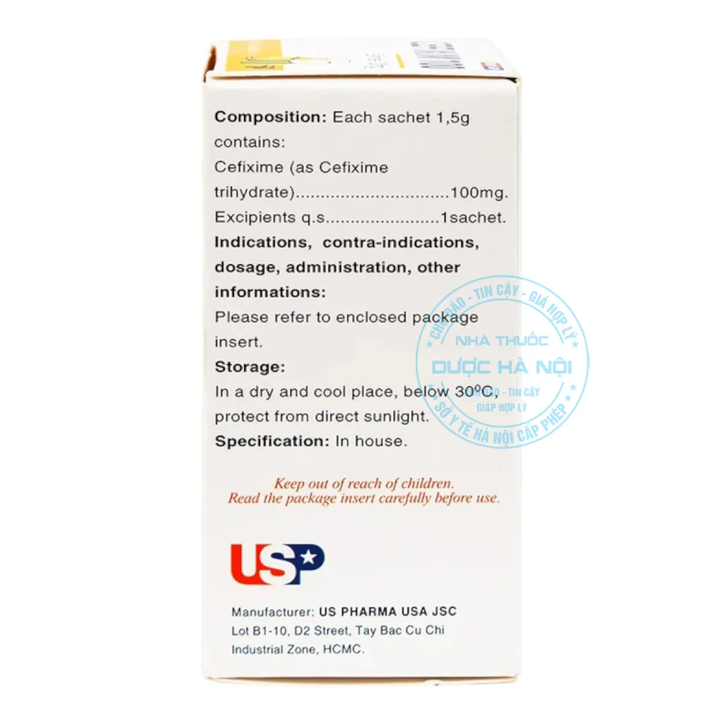Thuốc Cefixim 100