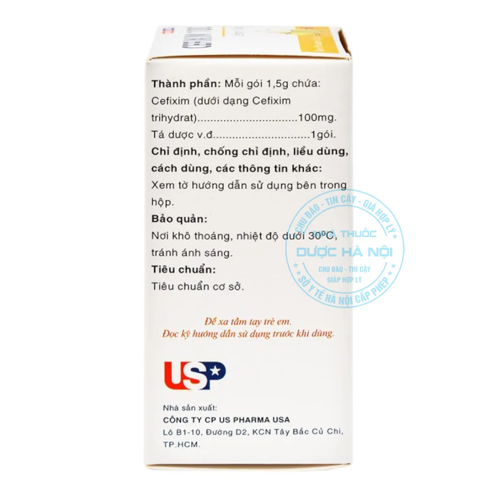 Thuốc Cefixim 100