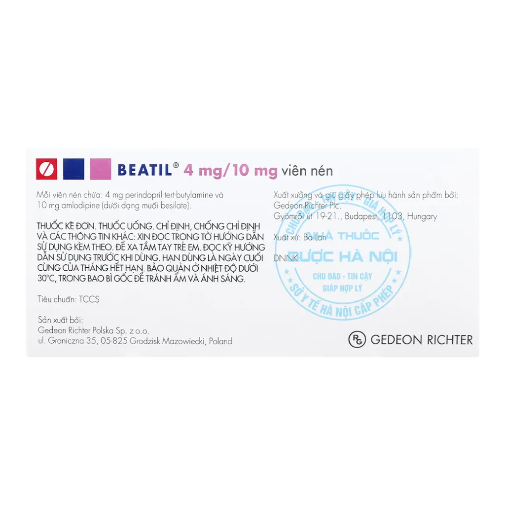 Thuốc Beatil 4mg/10mg