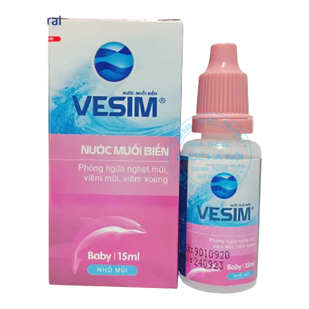 Dung dịch vệ sinh mũi Vesim Baby