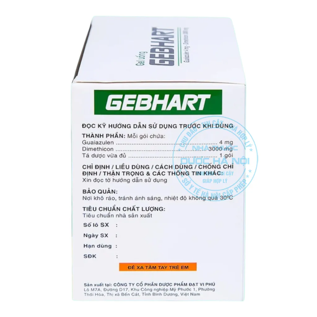 Gel uống Gebhart