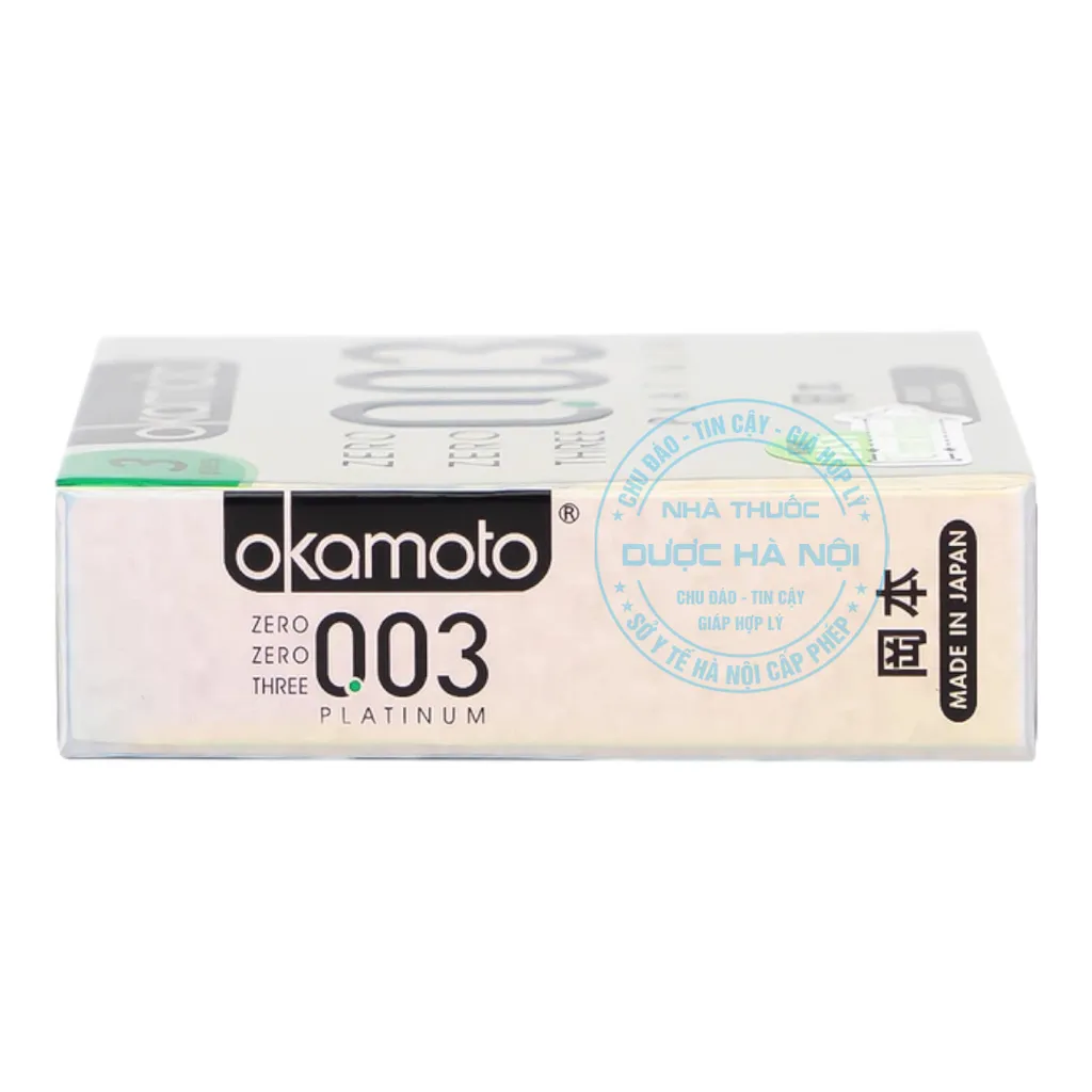 Bao cao su Okamoto 0.03 Platinum