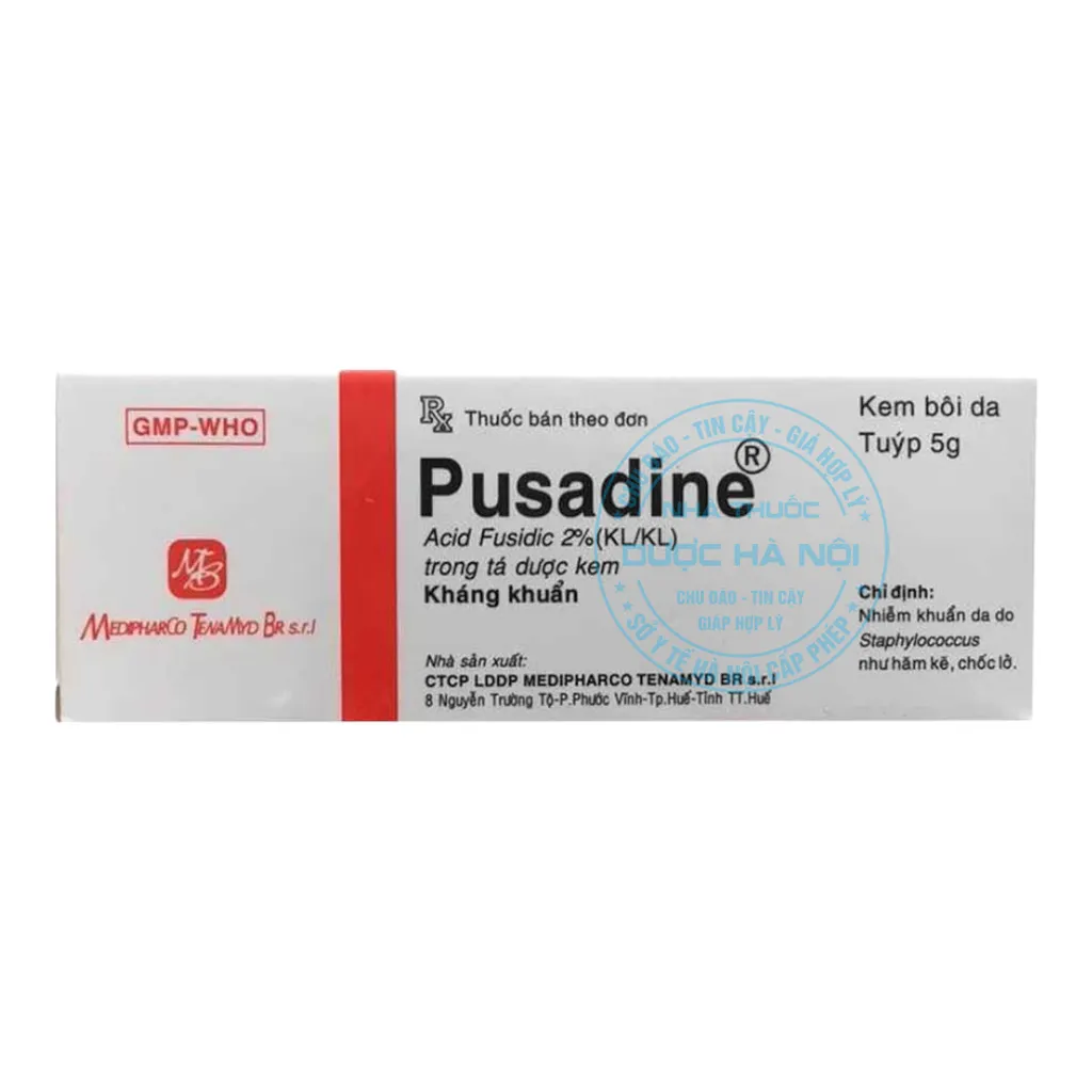 Kem bôi da Pusadine 5g