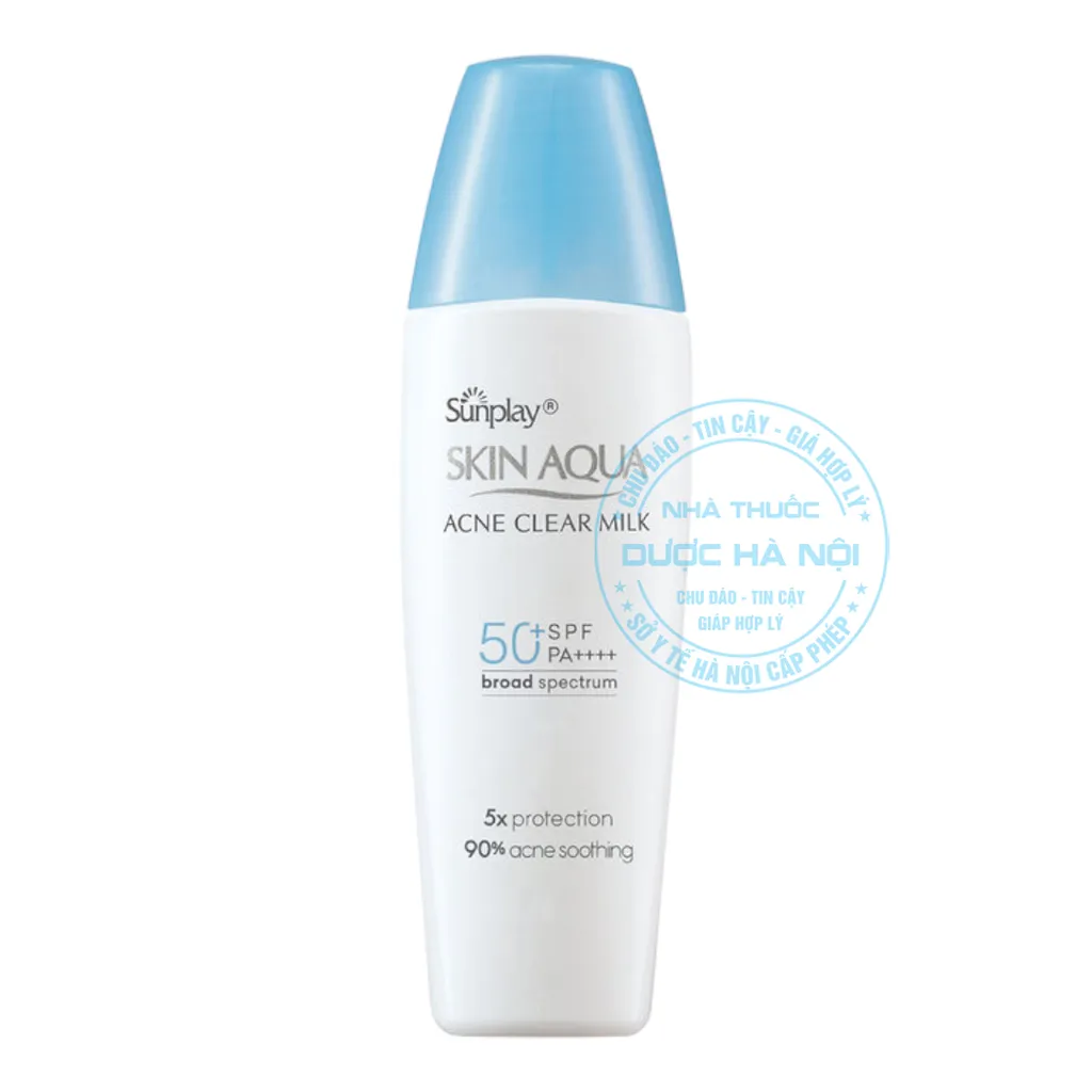 Kem chống nắng Sunplay Skin Aqua Acne Clear Milk