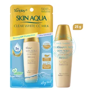 Sunplay Skin Aqua Clear White CC Milk dưỡng da đa năn