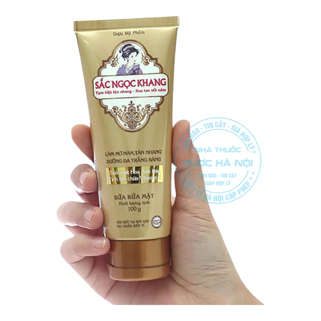 Sữa rửa mặt Sắc Ngọc Khang