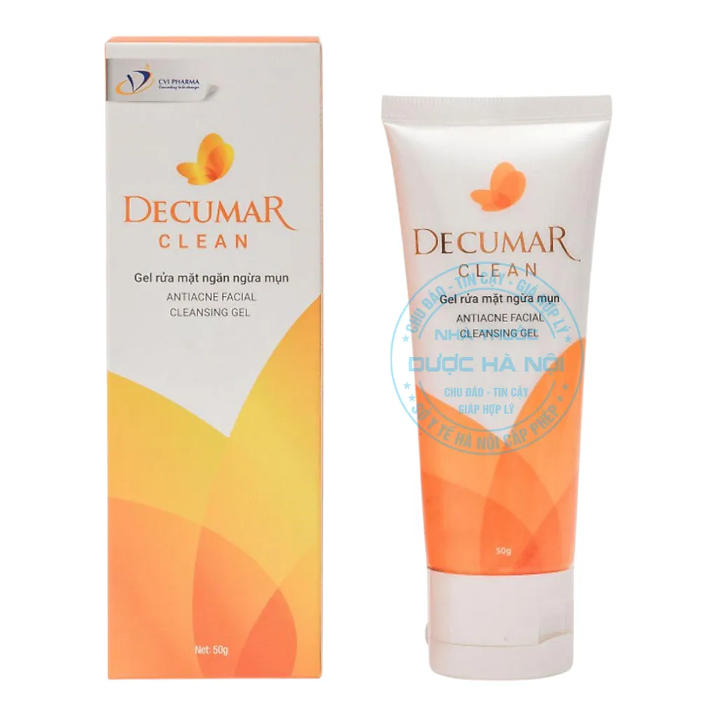 Gel rửa mặt Decumar Clean
