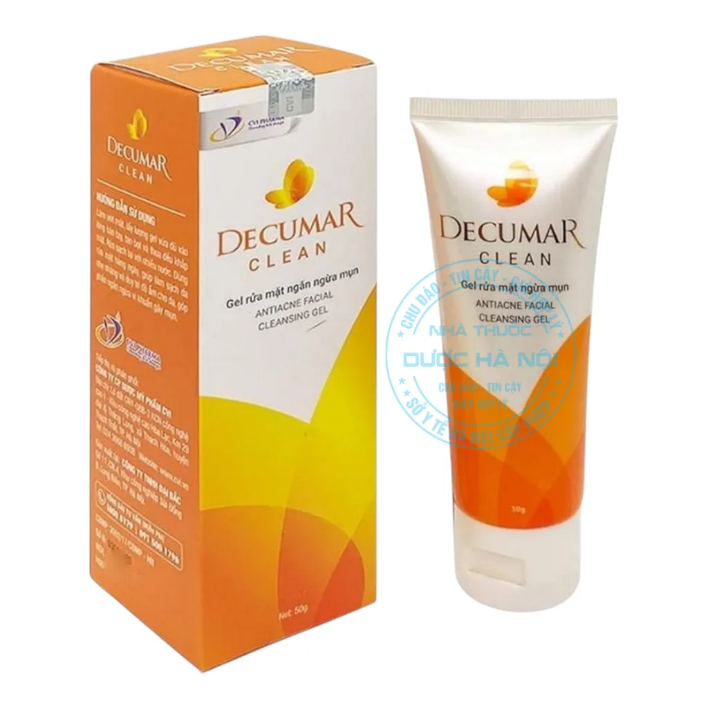 Gel rửa mặt Decumar Clean