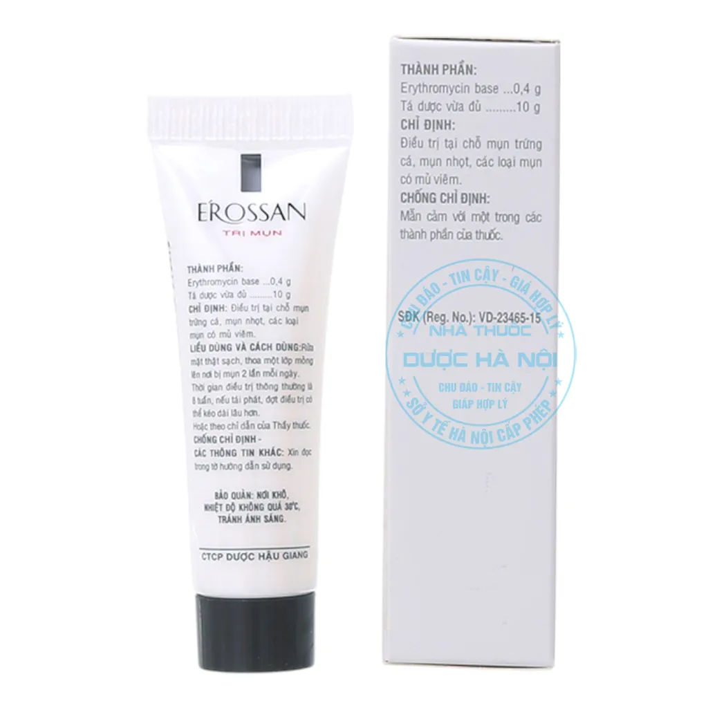 Gel bôi da Erossan