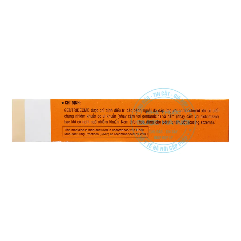 Kem bôi da Gentridecme Cream