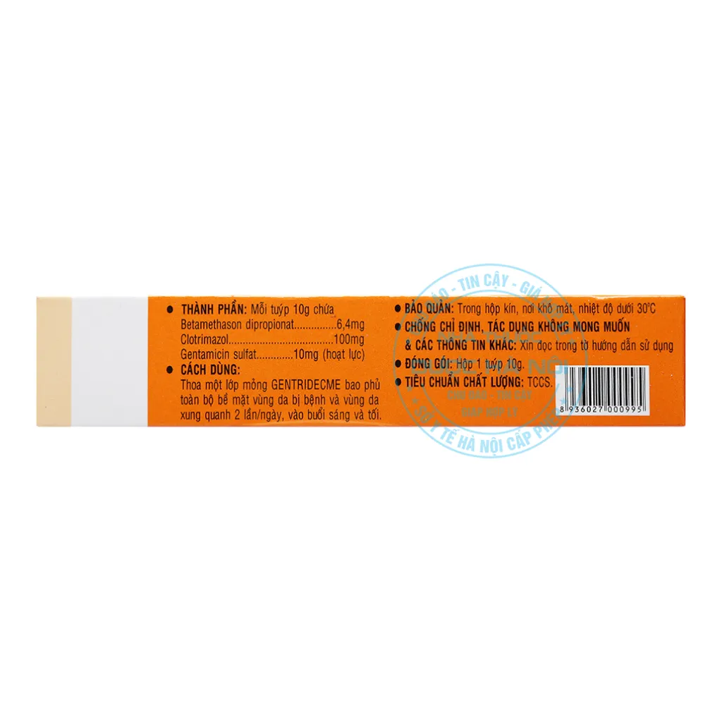 Kem bôi da Gentridecme Cream