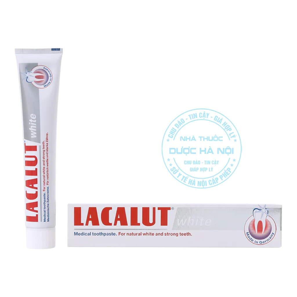 Kem đánh răng Lacalut White