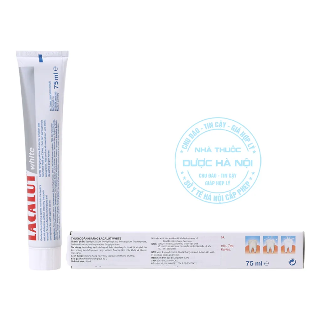 Kem đánh răng Lacalut White
