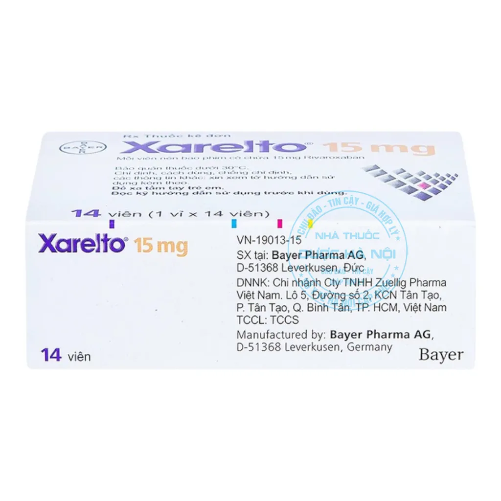 Thuốc Xarelto 15mg