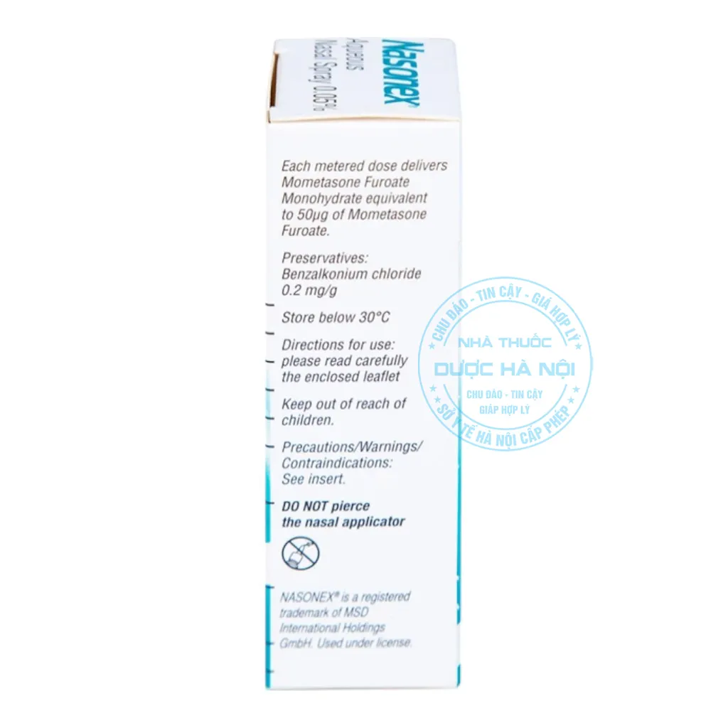 Thuốc xịt mũi Nasonex