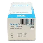 Thuốc Zebacef 125mg/5ml