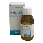 Thuốc Zebacef 125mg/5ml