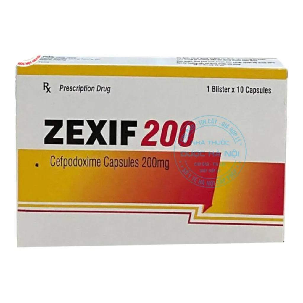 Thuốc Zexif 200mg