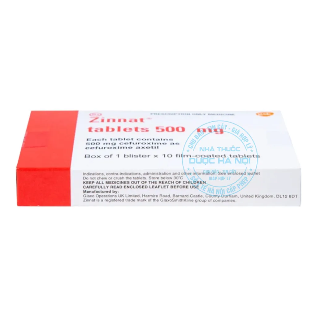 Thuốc Zinnat 500mg