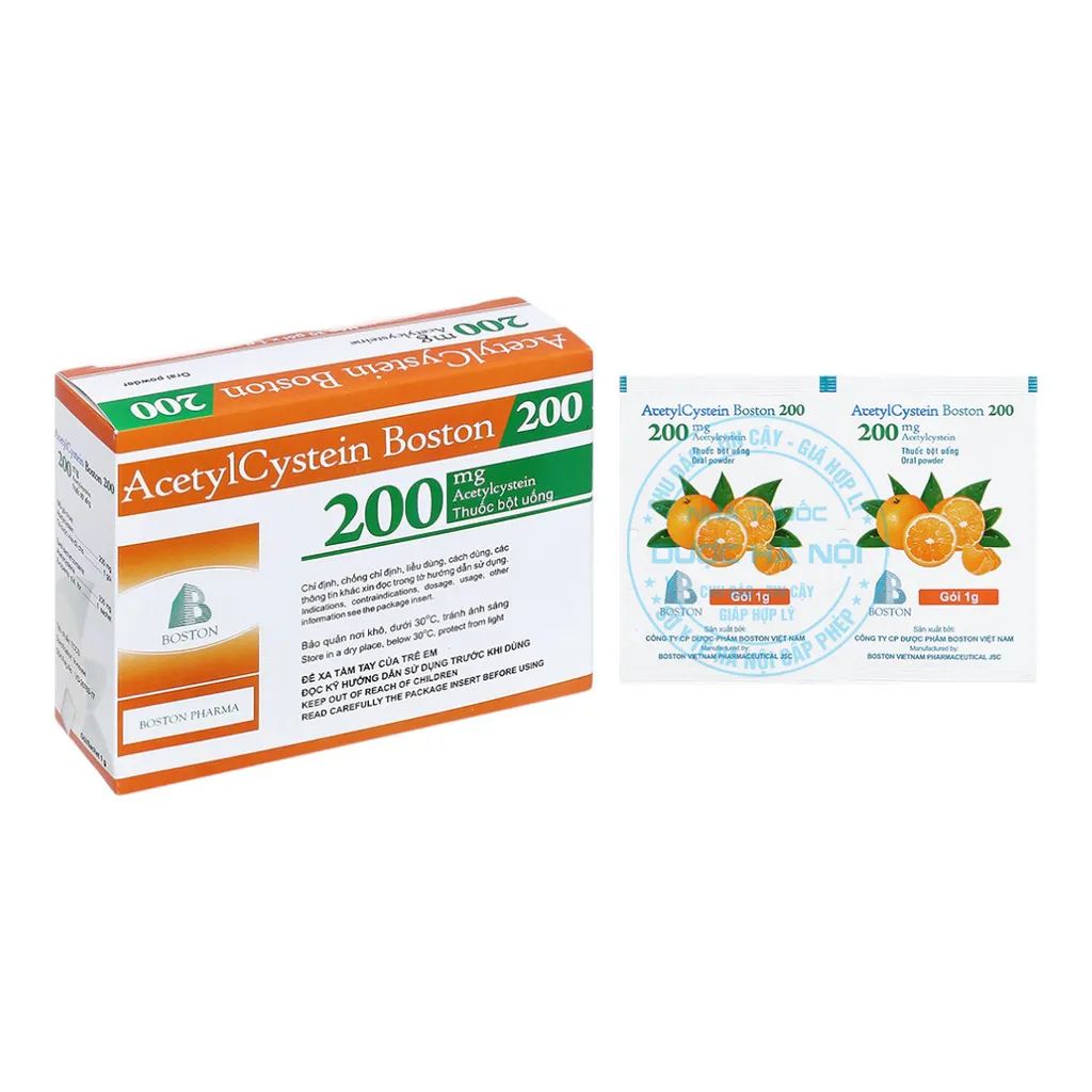 Thuốc Acetylcystein Boston
