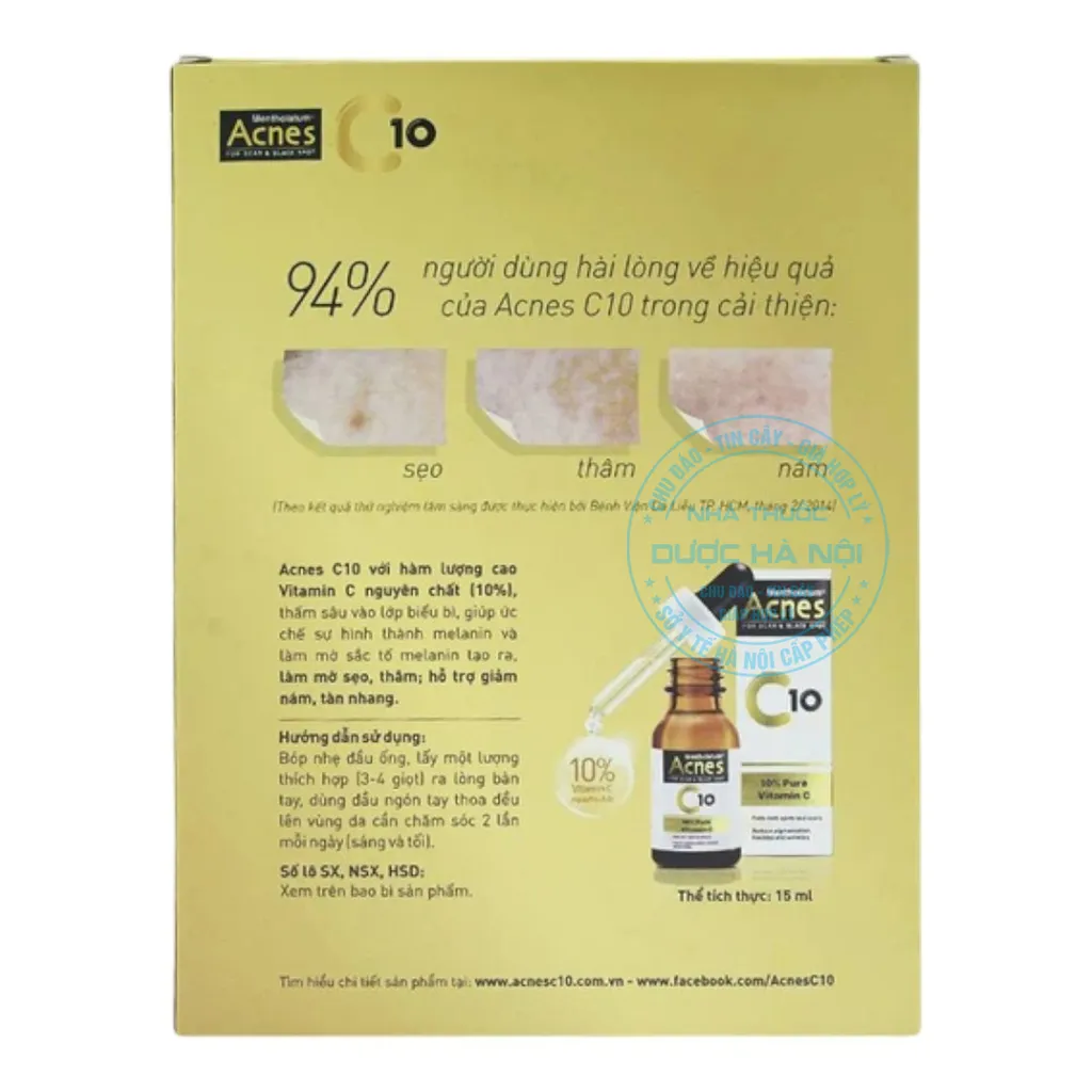 Dung dịch Acnes C10