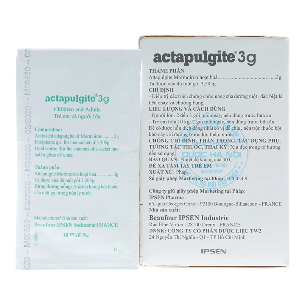 Thuốc Actapulgite 3g