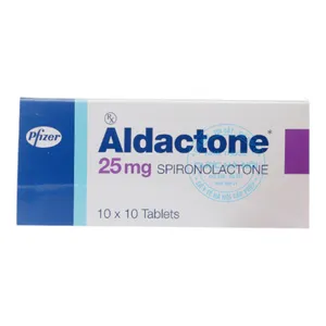 Thuốc Aldactone 25mg điều trị bệnh cao huyết áp và suy tim sung huyết