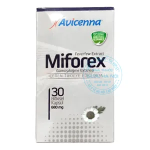 Viên uống Miforex giảm đau đầu, đặc biệt là đau nửa đầu, và cải thiện tuần hoàn não