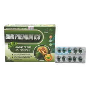 Viên uống Gink Premium ICO cải thiện các chứng suy giảm trí nhớ, thiếu máu não